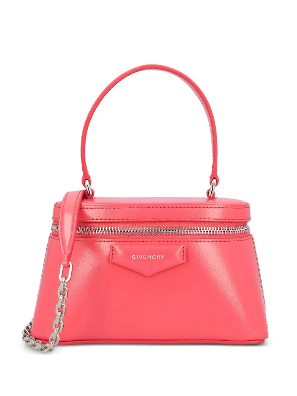 Givenchy Women Antigona Vanity Bag In Box Leather With Chain