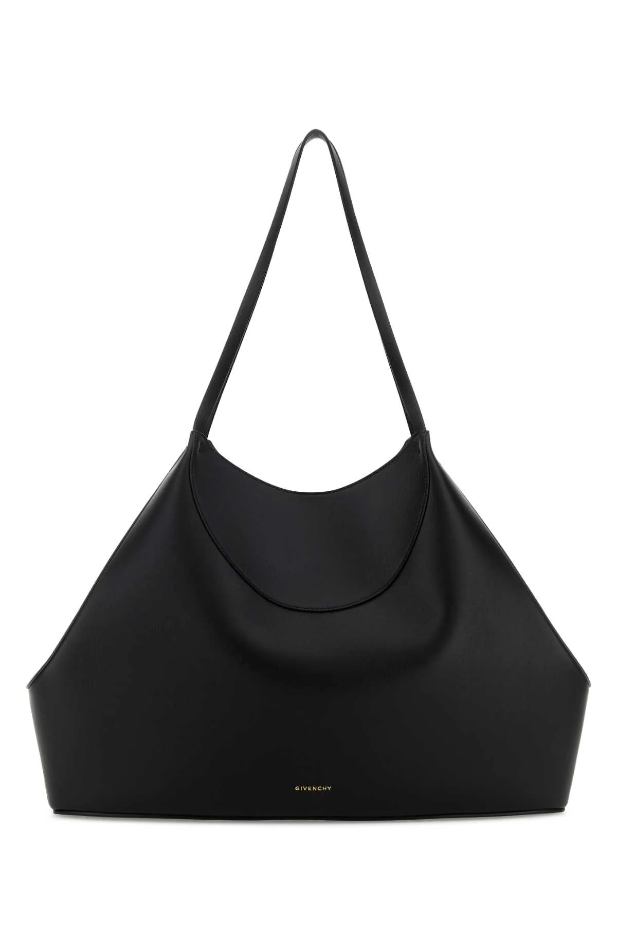 Givenchy Women Black Leather Medium Facet Shopping Bag