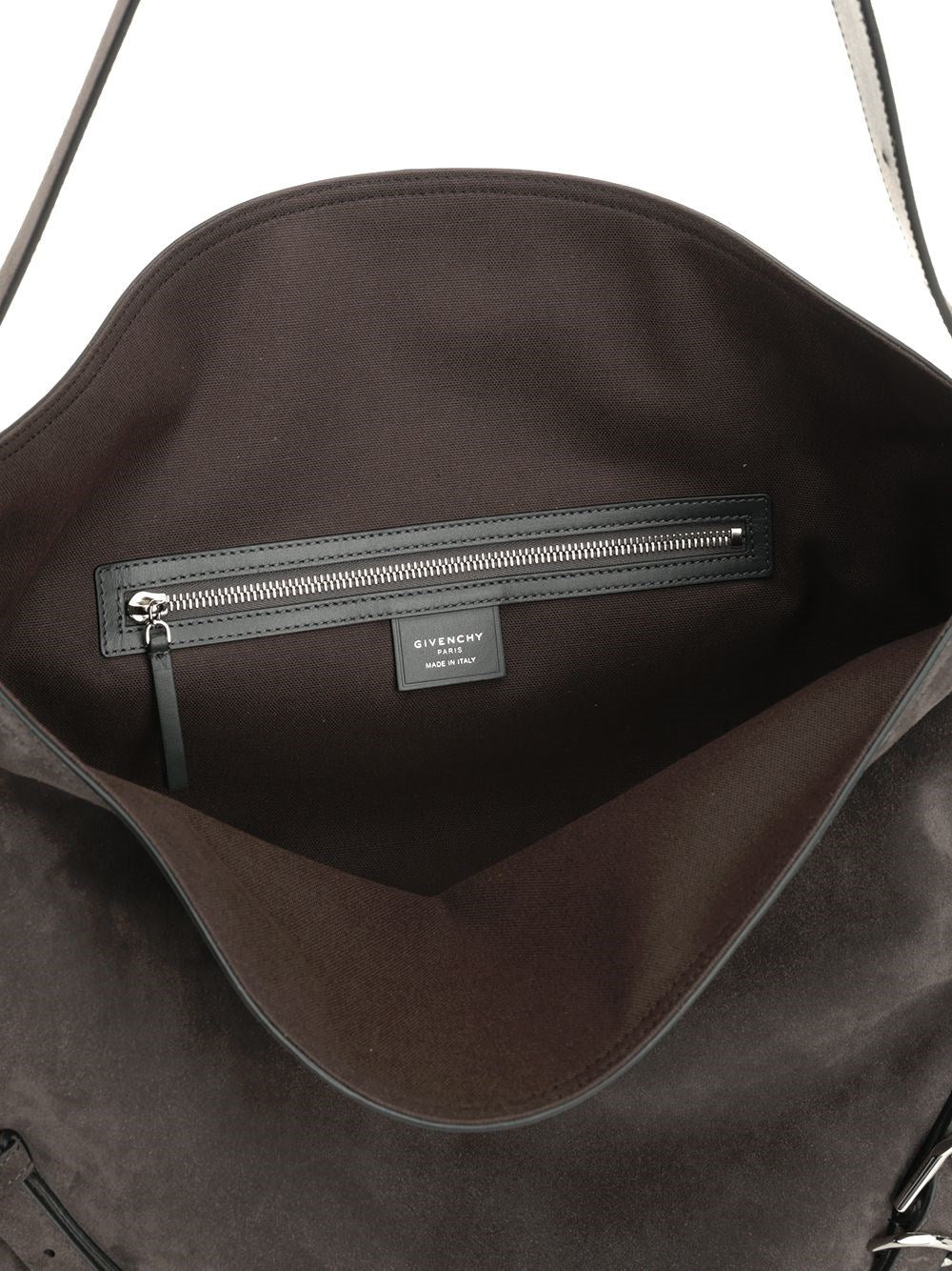 Givenchy Women Voyou Large Suede Shoulder Bag - Image 4