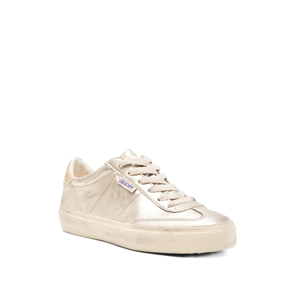 Golden Goose Gold Trainers Women - Image 3