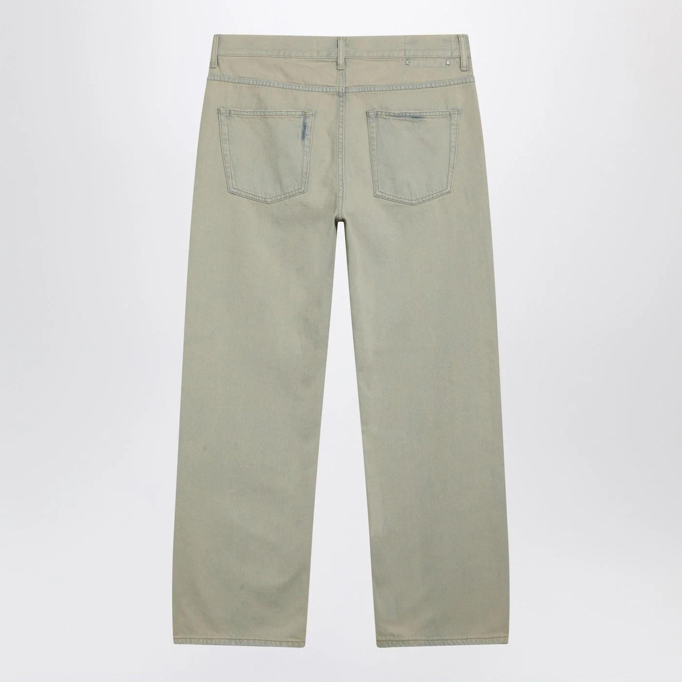 Golden Goose Light Sand Denim Trousers Men - Image 2