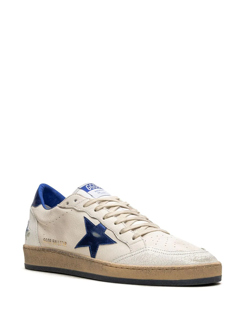 Golden Goose Men Ball Star Leather Sneakers - Image 3