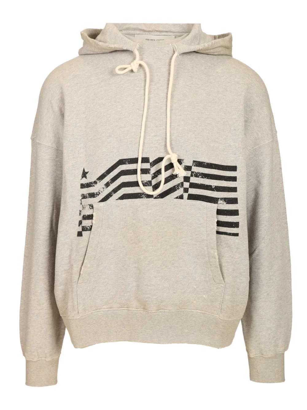 Golden Goose Men Flag Print Hoodie