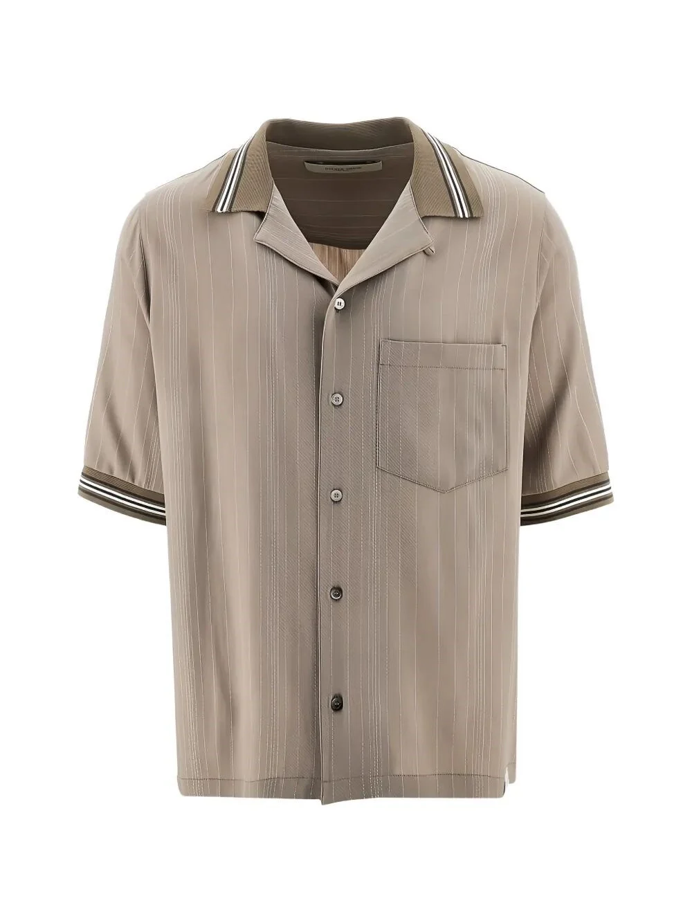 Golden Goose Men `Journey` Short Sleeves Boxy Shirt