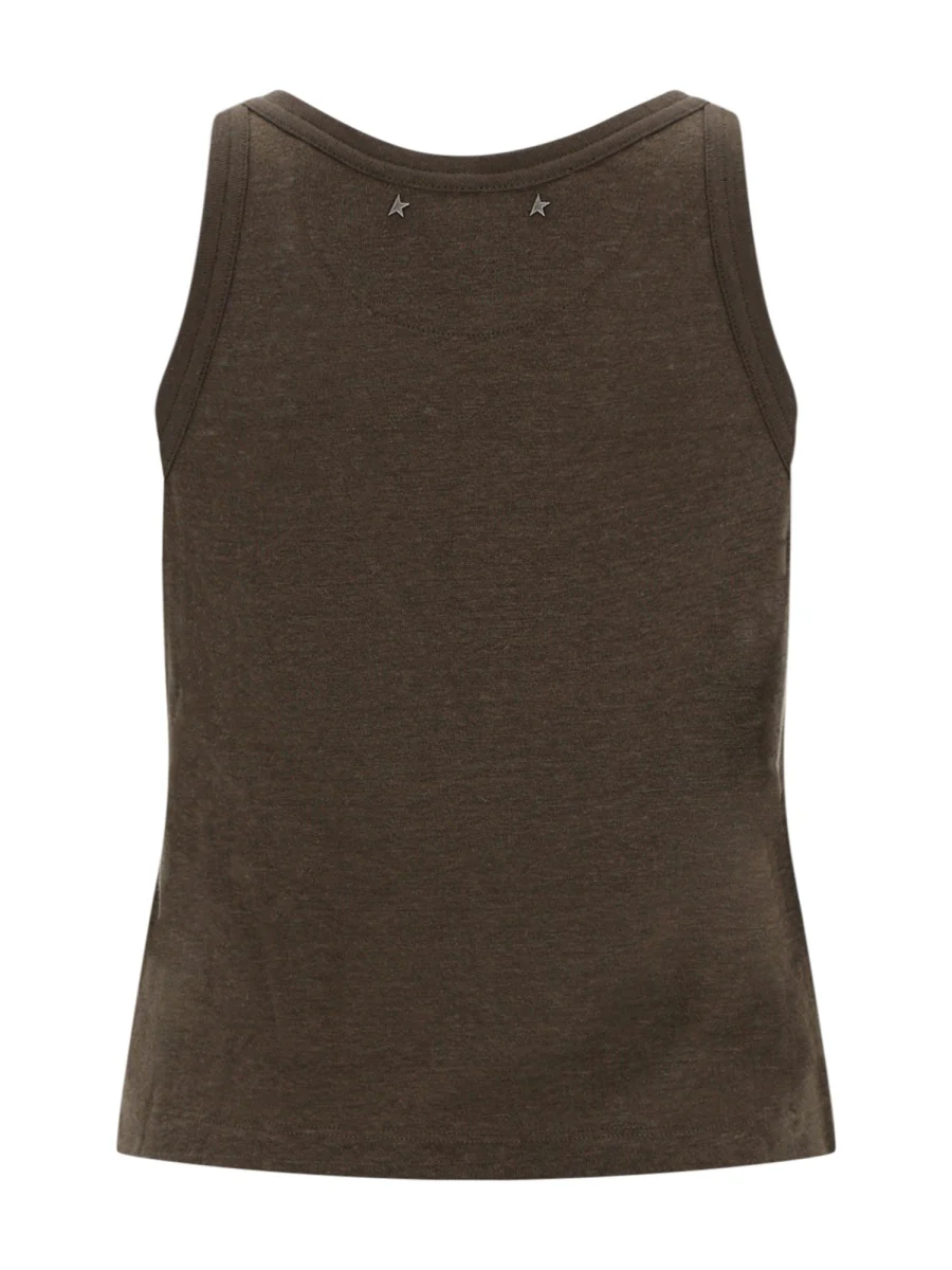 Golden Goose Women Linen Camisole - Image 2