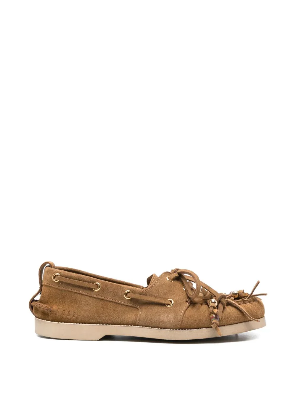 Golden Goose Women Cruise Suede Loafers With Tassel-Detail