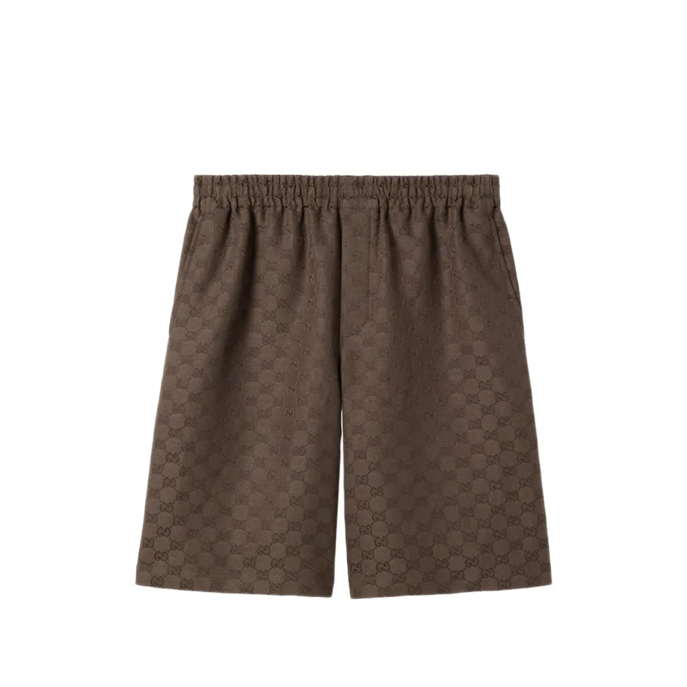 Gucci Brown Shorts - Bermuda Shorts Men - Image 2