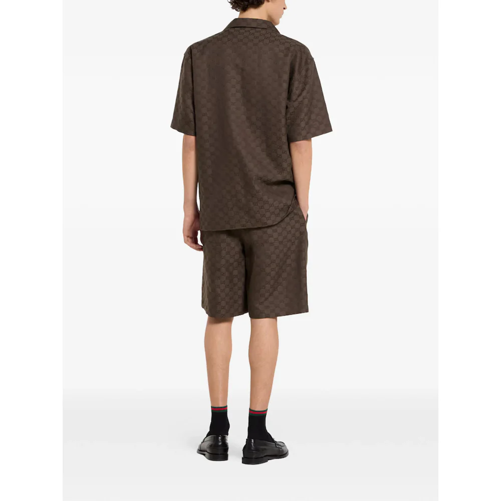 Gucci Brown Shorts - Bermuda Shorts Men - Image 6