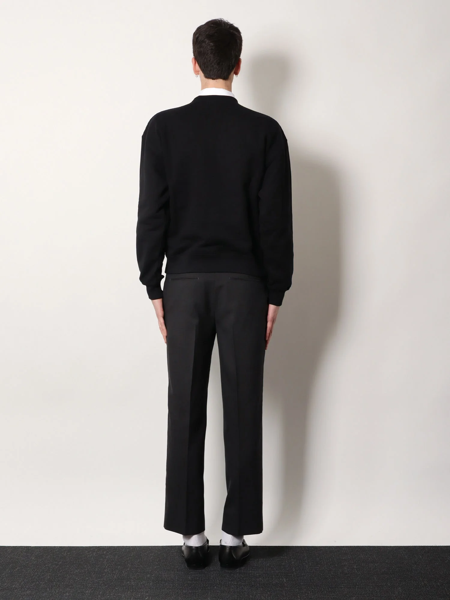 Gucci Men Cotton Sweatshirt With Frontal Embossed Logo - Image 3