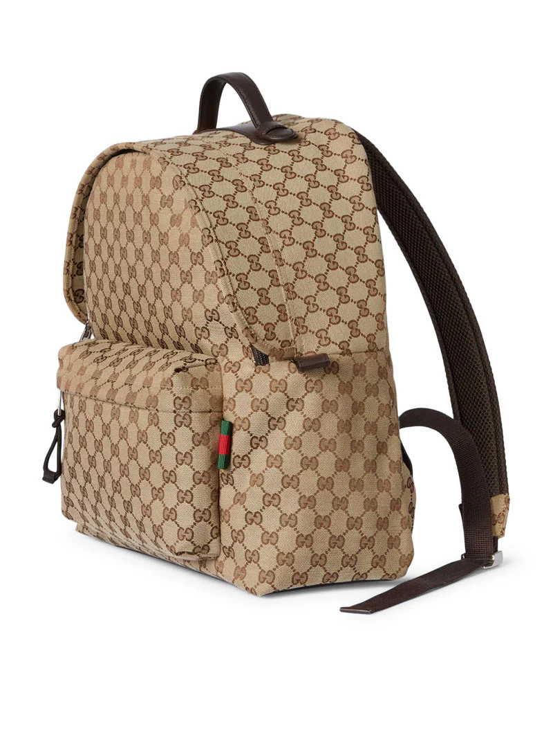 Gucci Men Gg Fabric Backpack Medium Size - Image 3