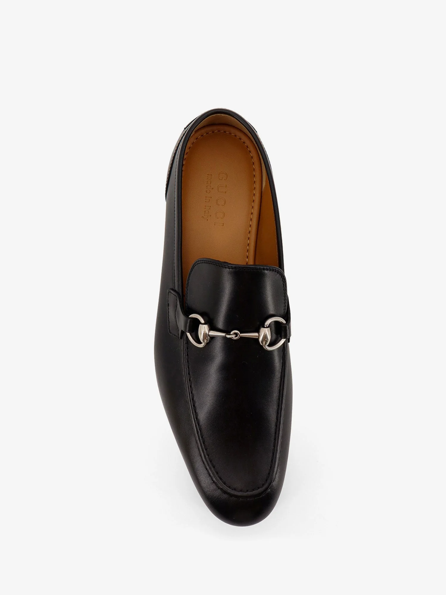 Gucci Men Jordaan Leather Loafers - Image 5