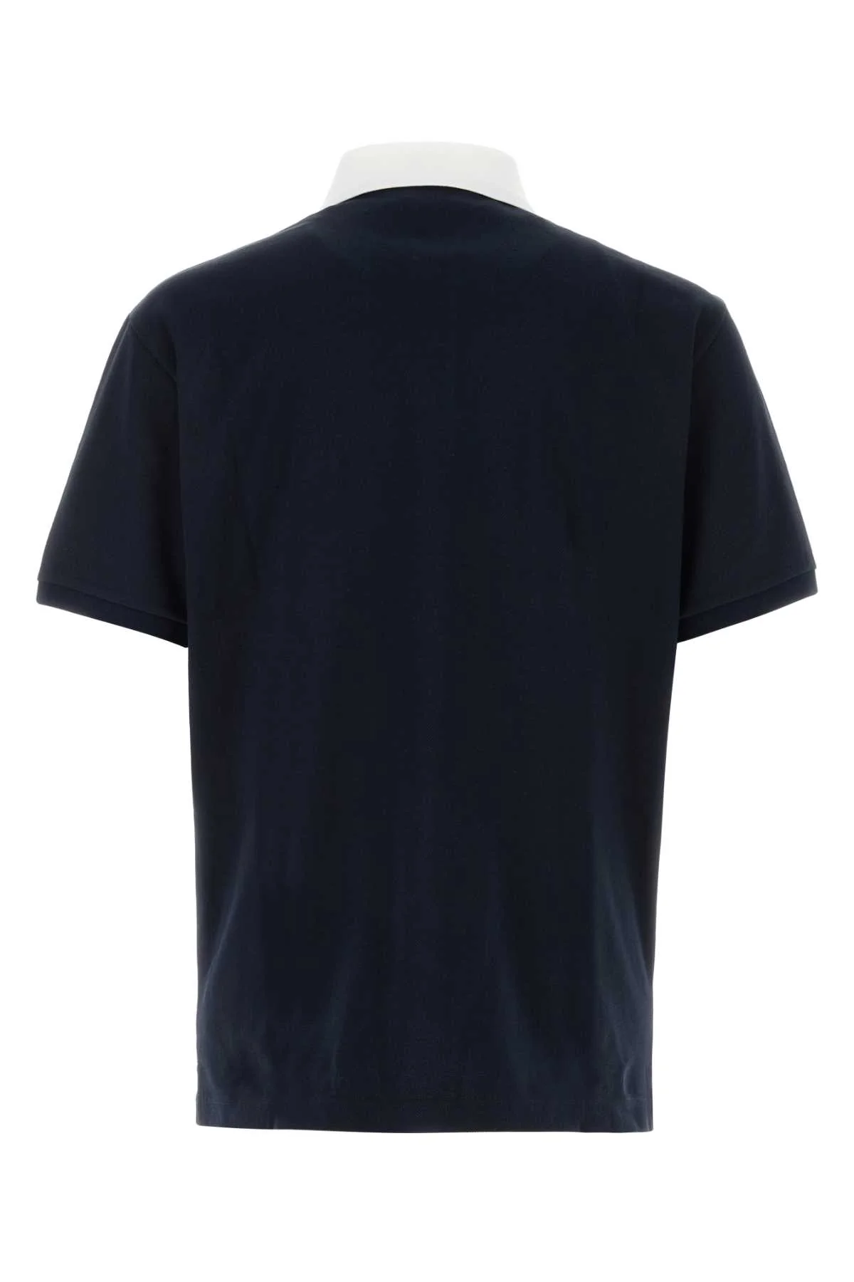 Gucci Men Midnight Blue Stretch Piquet Polo Shirt - Image 2