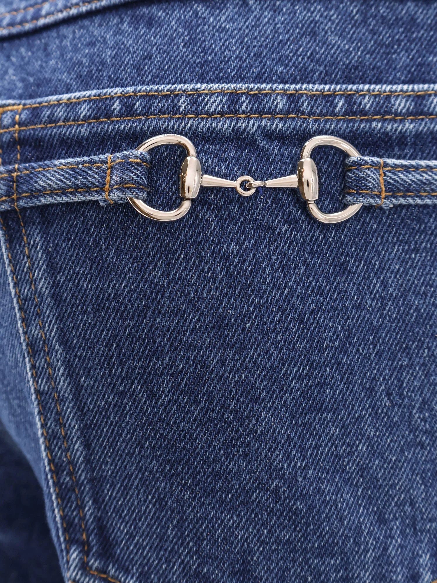 Gucci Men Slim Five Pocket Jeans - Image 3