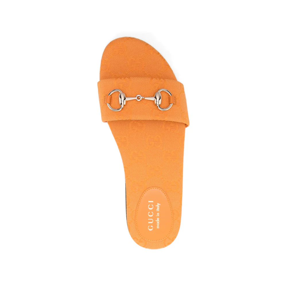 Gucci Orange Flip-Flops & Slides Women - Image 2