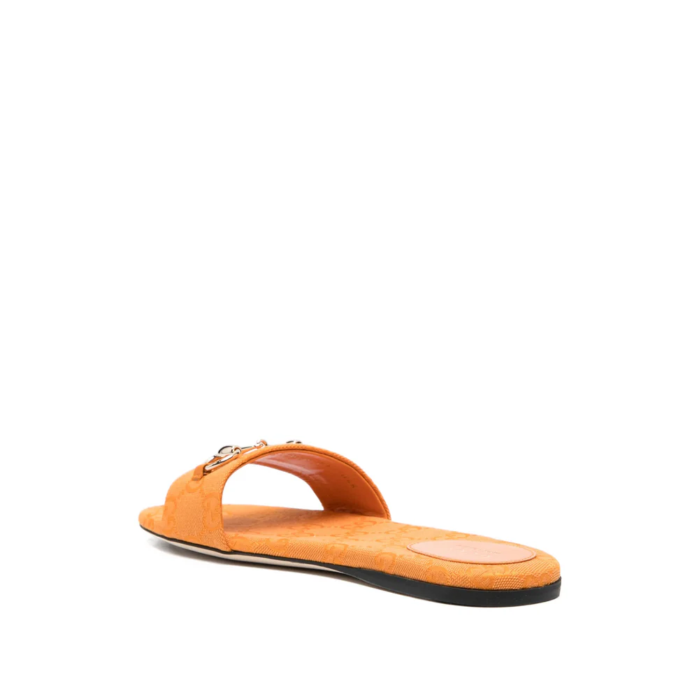 Gucci Orange Flip-Flops & Slides Women - Image 4