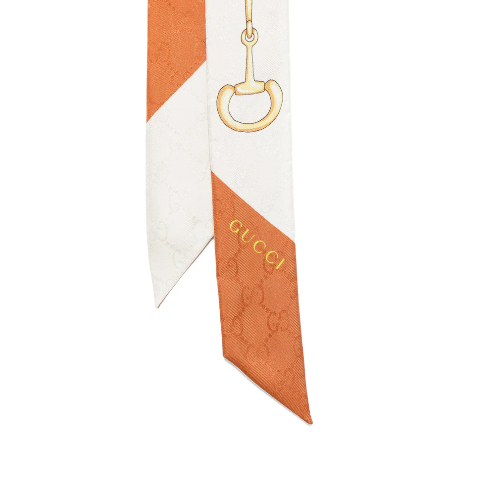Gucci Orange Scarves Women - Image 2