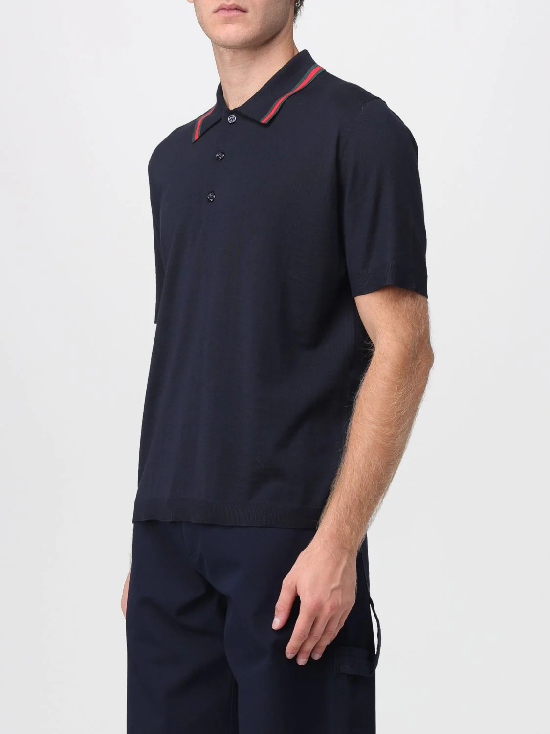 Gucci Polo Shirt Men Ink - Image 4