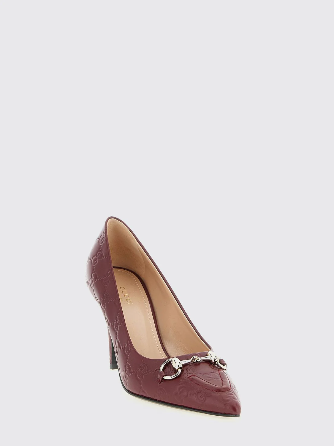 Gucci Pump Woman Burgundy - Image 2