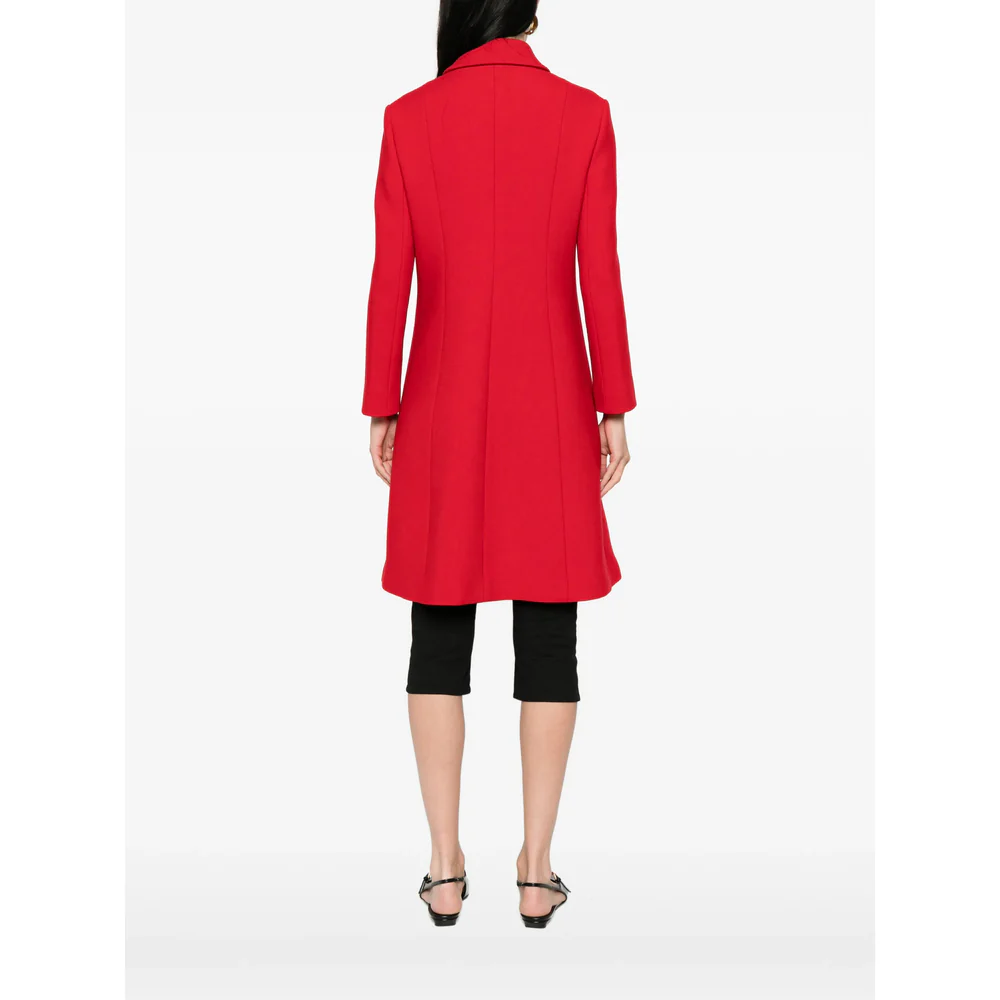 Gucci Red Coats - Single Breasted Coats Women - Image 5