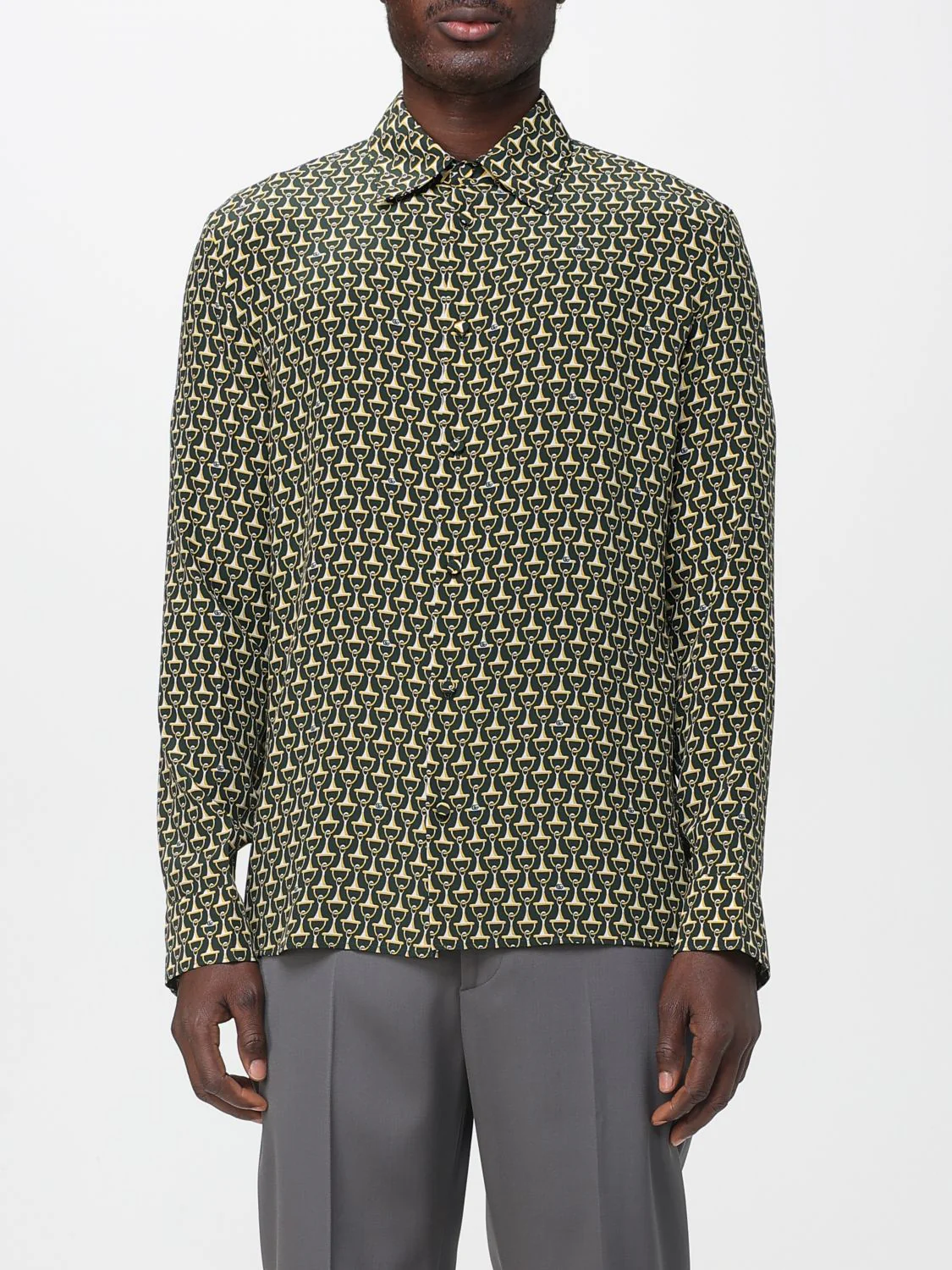 Gucci Shirt Men Green
