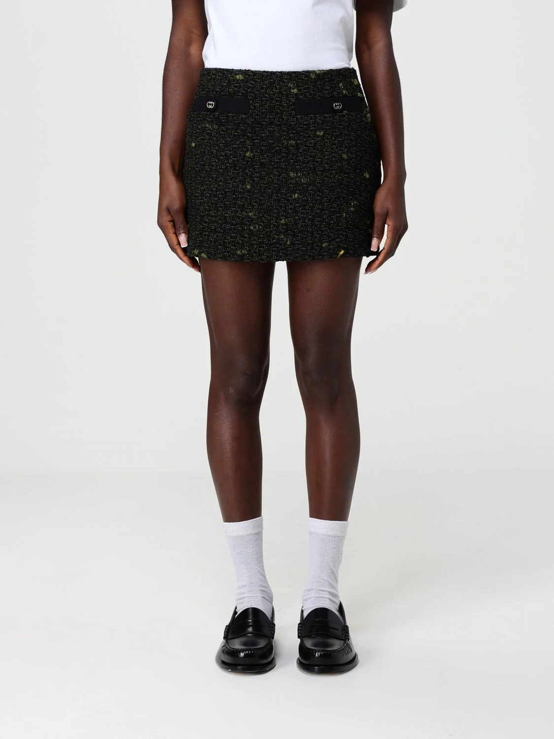 Gucci Skirt Woman Green