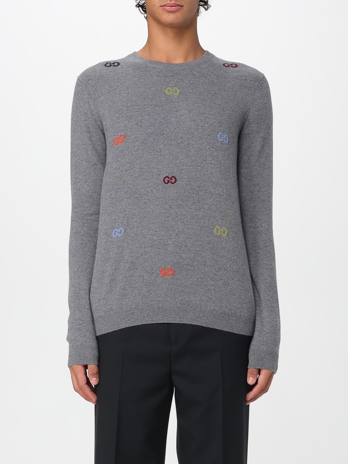 Gucci Sweater Men Grey