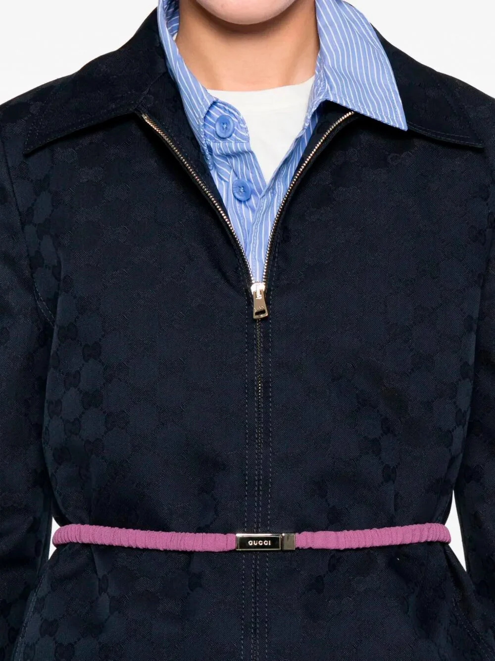 Gucci Women `Gg` Jacket - Image 3