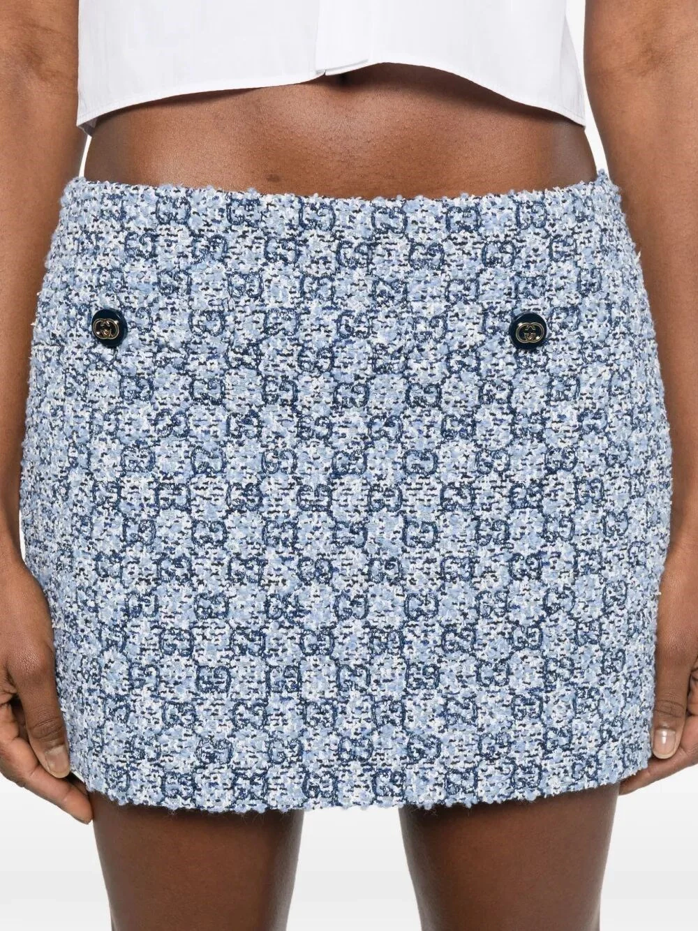 Gucci Women `Gg` Skirt - Image 5
