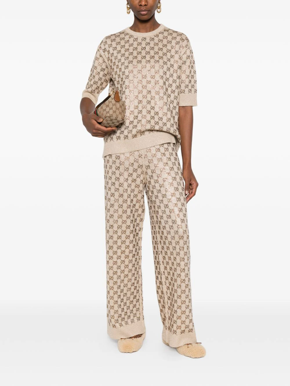 Gucci Women Gg Wool Sweater - Image 2