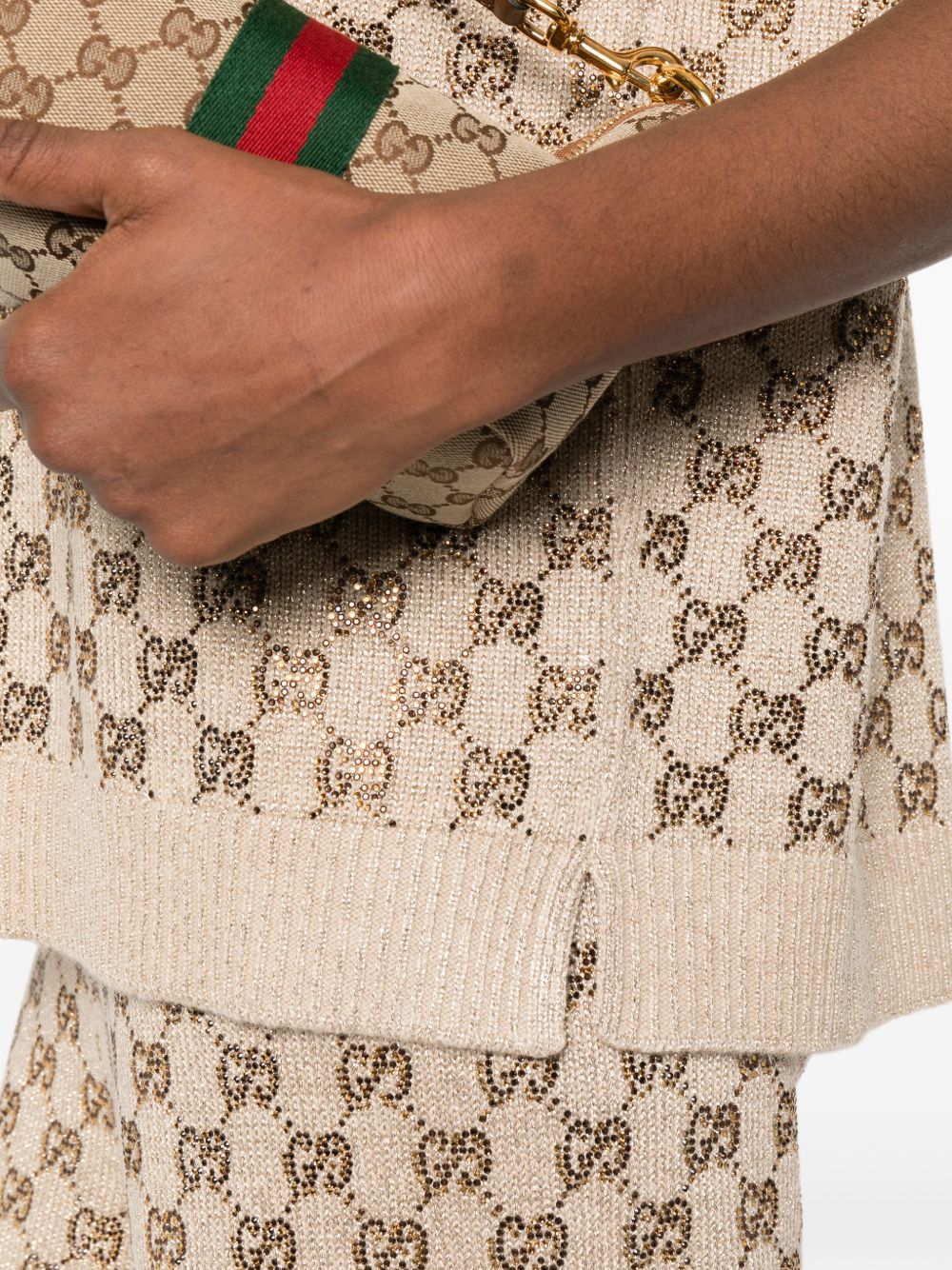 Gucci Women Gg Wool Sweater - Image 3