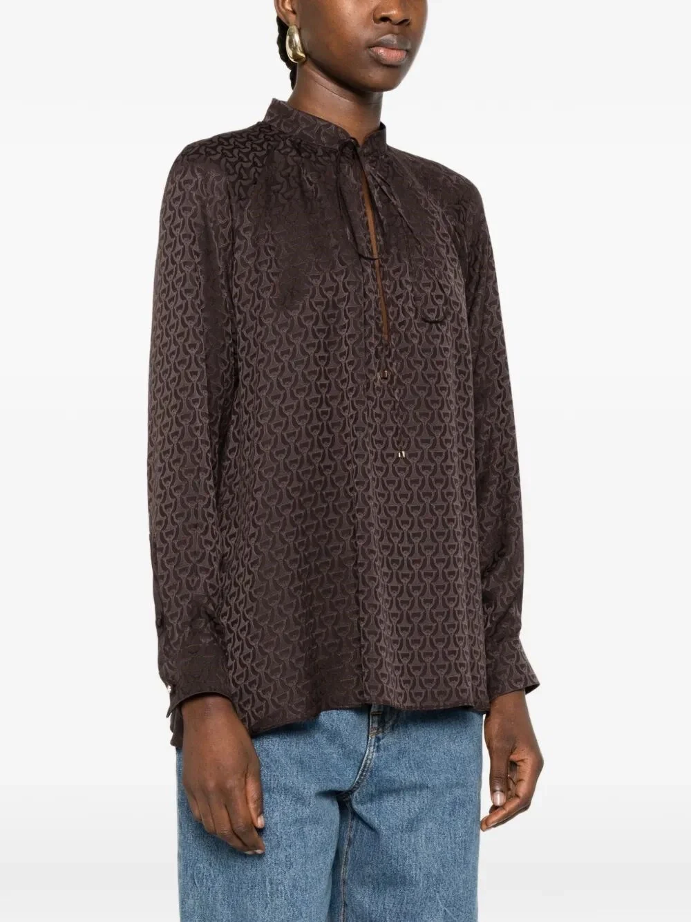 Gucci Women `Horsebit` Top - Image 4