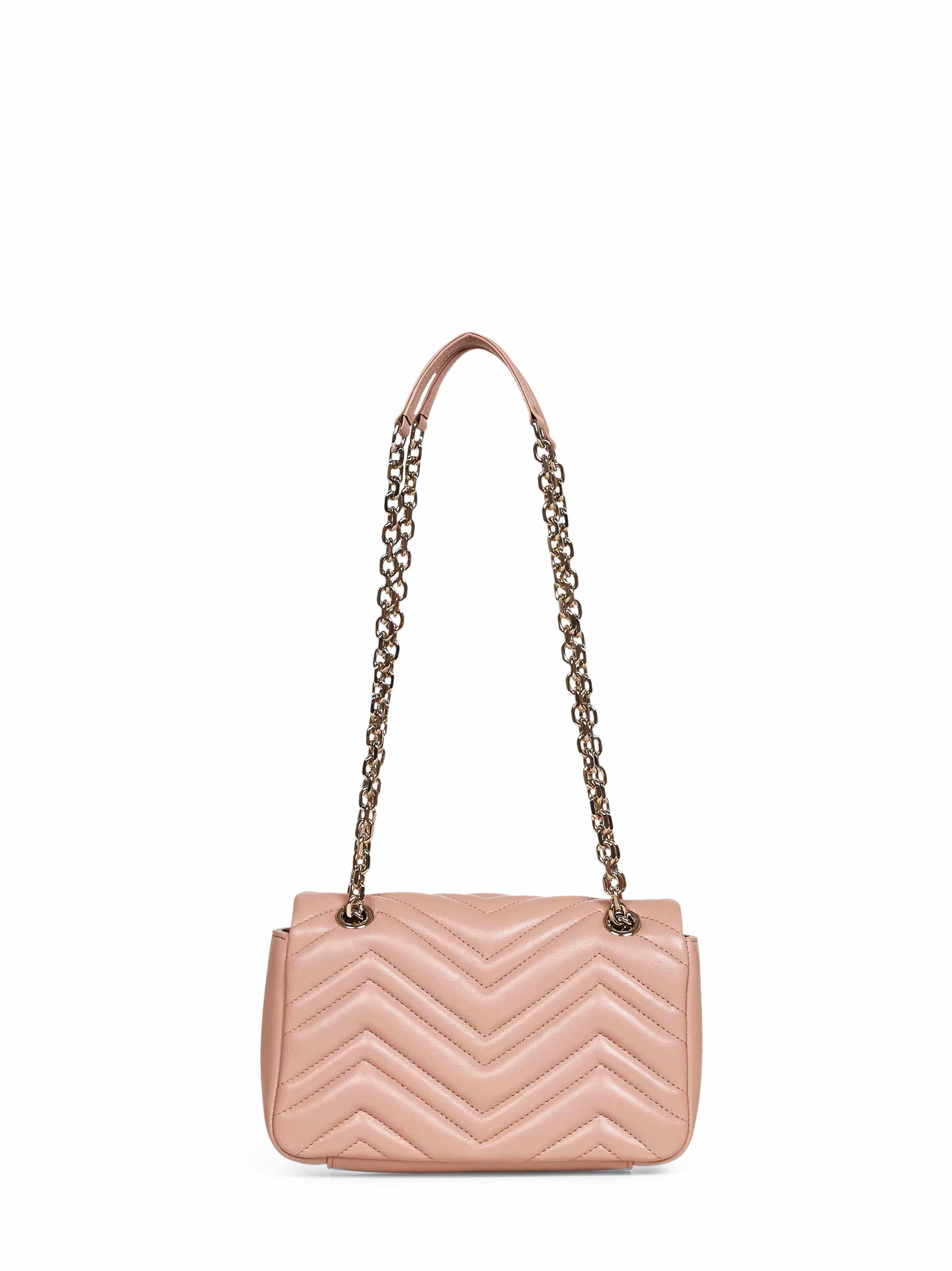 Gucci Women Pinky Beige Gg Marmont Small Shoulder Bag - Image 3