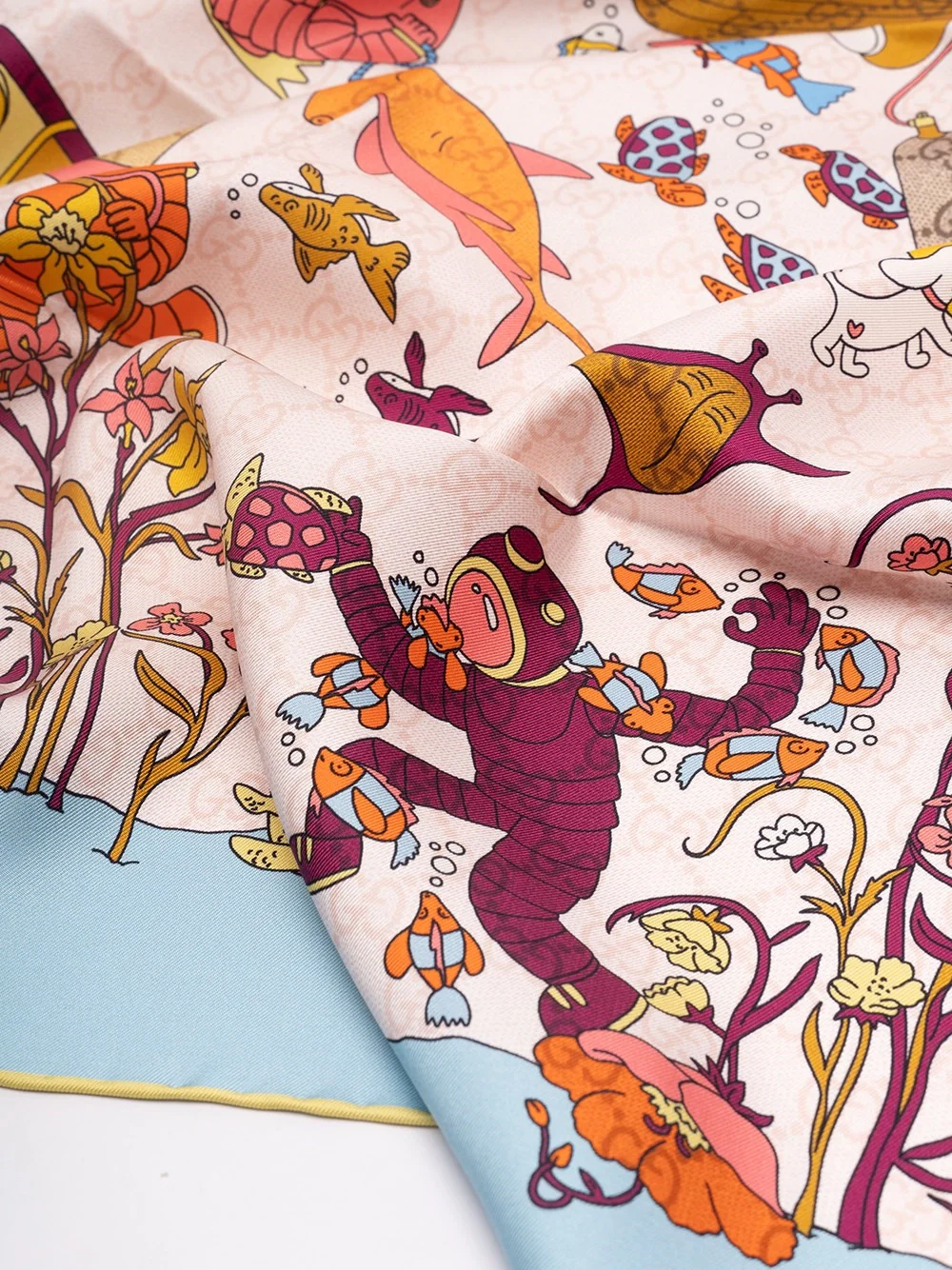 Gucci Women `Submarine` Foulard - Image 3