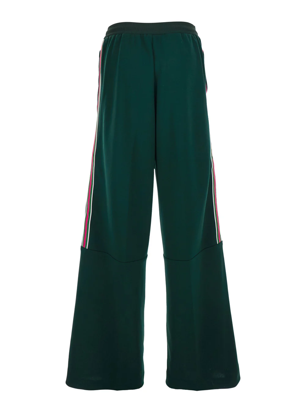 Gucci Women Green Pants With Striped Details In Tech Fabric Woman - Image 2