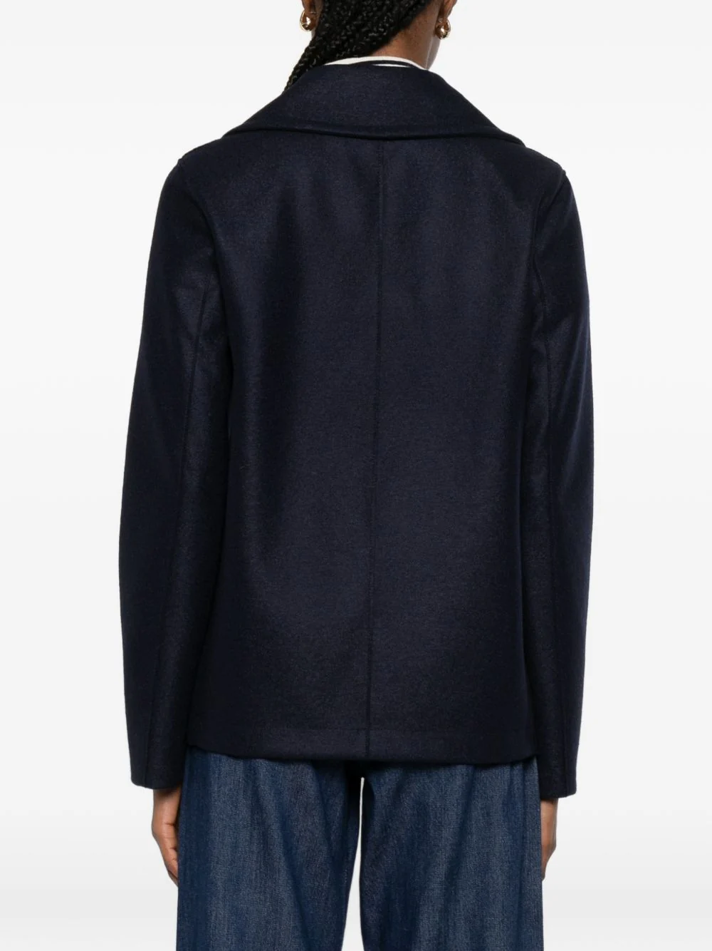 Harris Wharf London Women Wool Coat - Image 2