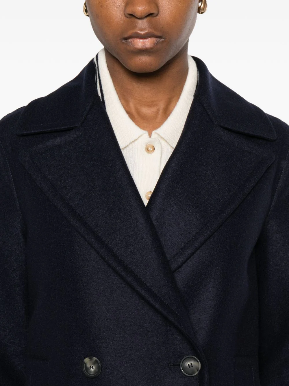 Harris Wharf London Women Wool Coat - Image 5