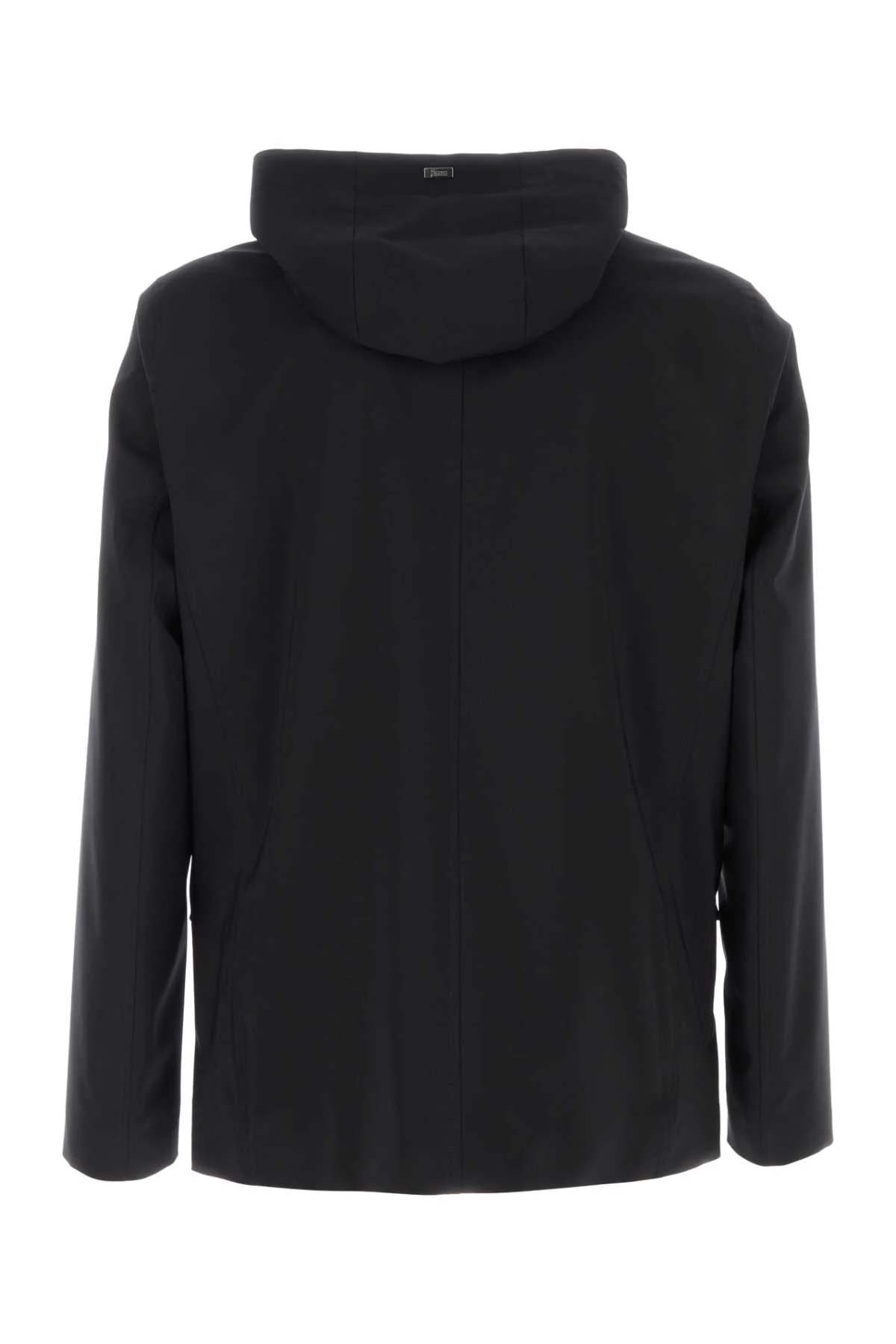 Herno Men Black Jersey Blazer - Image 2