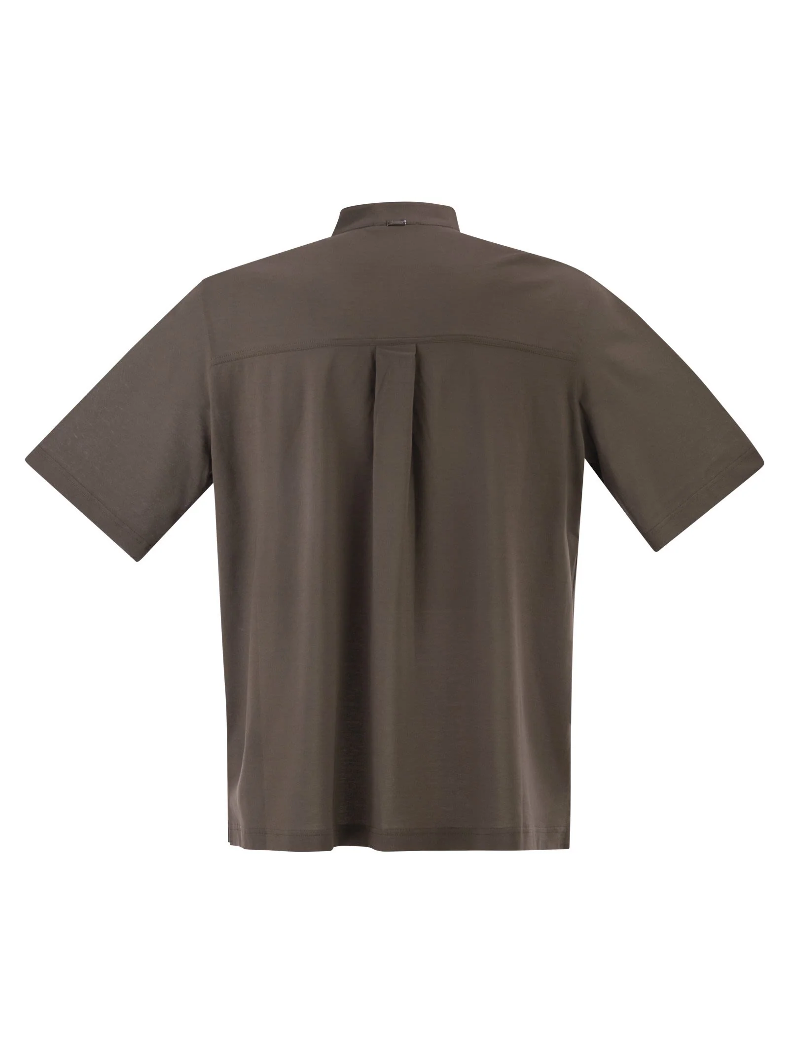 Herno Men Jersey Polo Shirt With Seraph Collar - Image 2