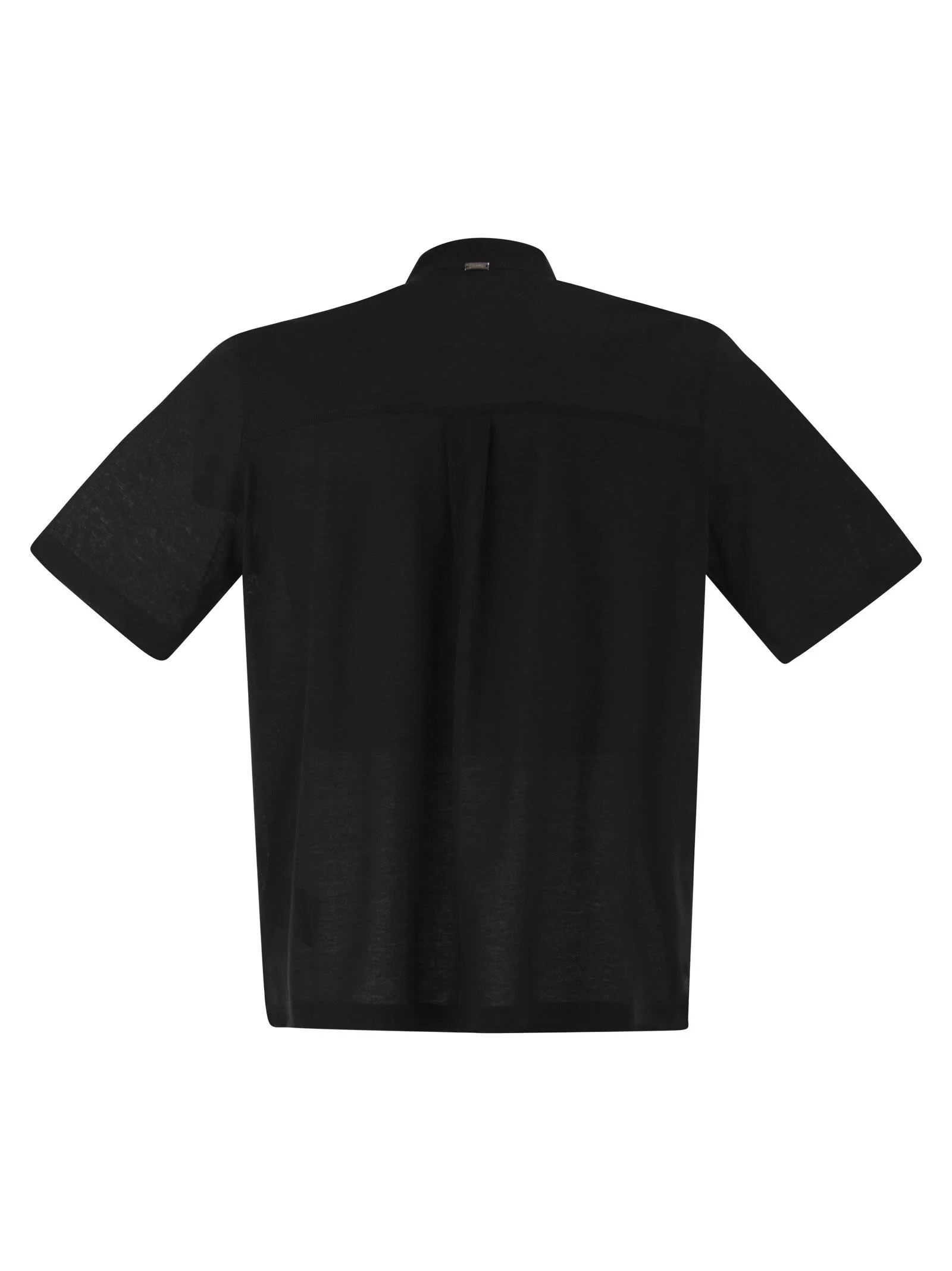 Herno Men Jersey Polo Shirt With Seraph Collar - Image 2