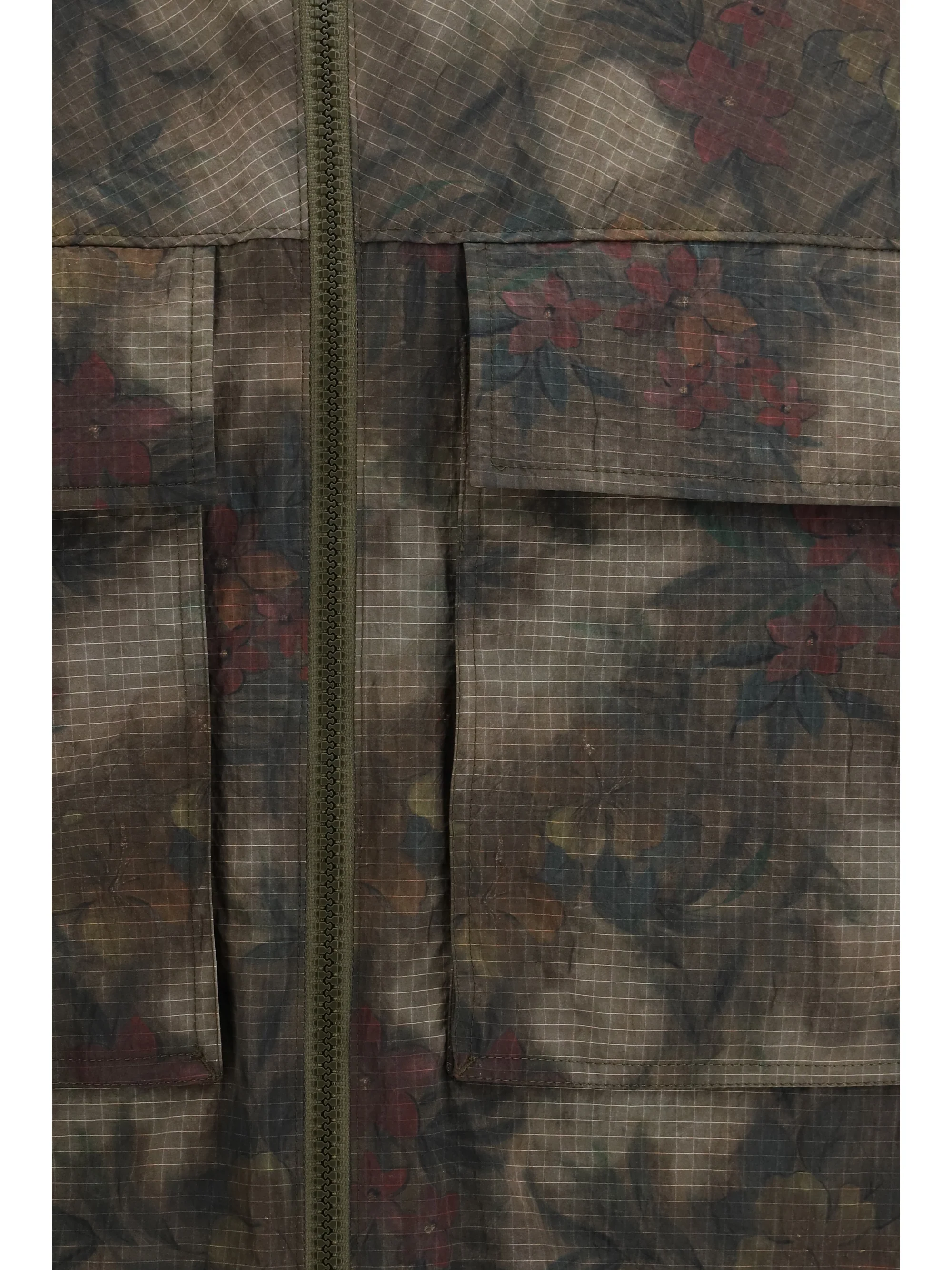 Herno Men Ripstop Parka With Tropical Pattern - Image 3