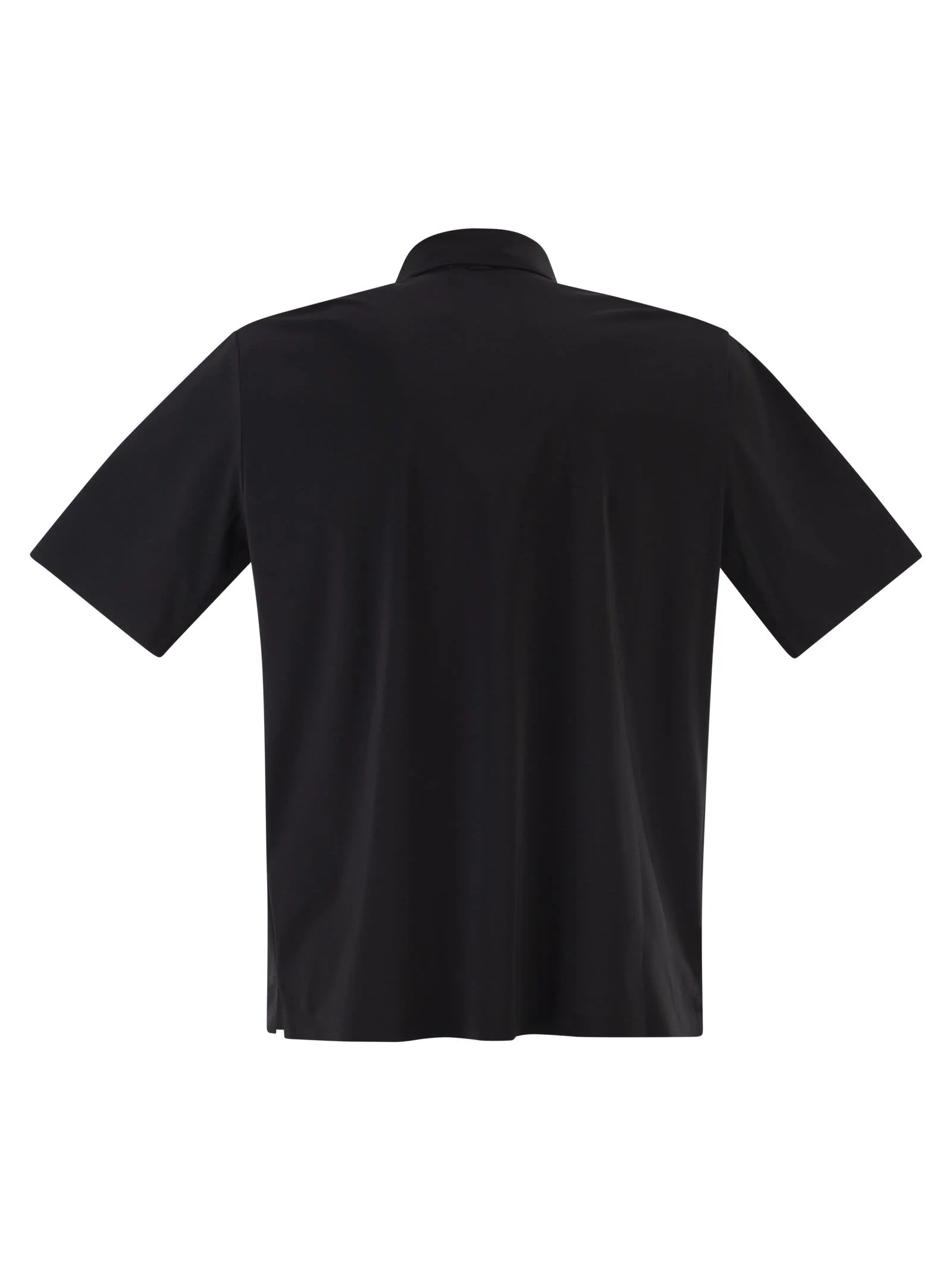 Herno Men Technical Functional Fabric Polo Shirt - Image 2