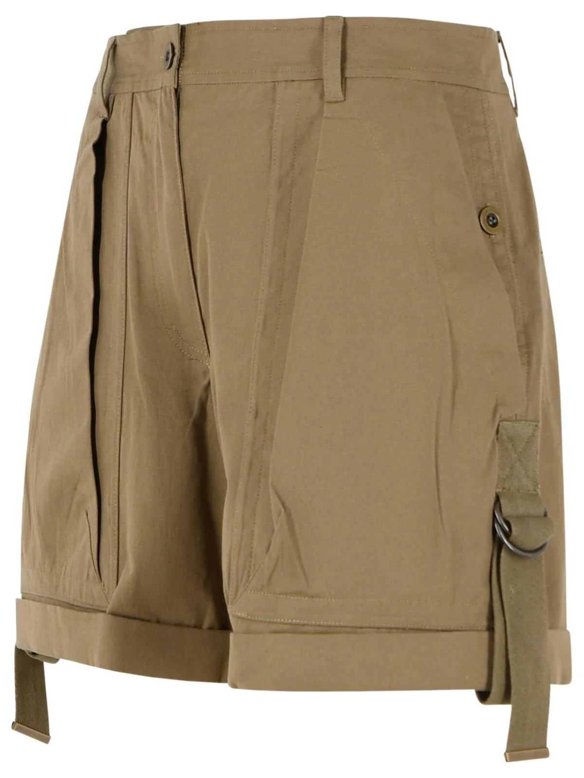 Isabel Marant 'Boniza' 'Kaki' Cotton Shorts Women - Image 2