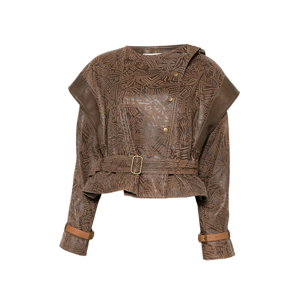 Isabel Marant Brown Jackets - Cropped Jackets Women