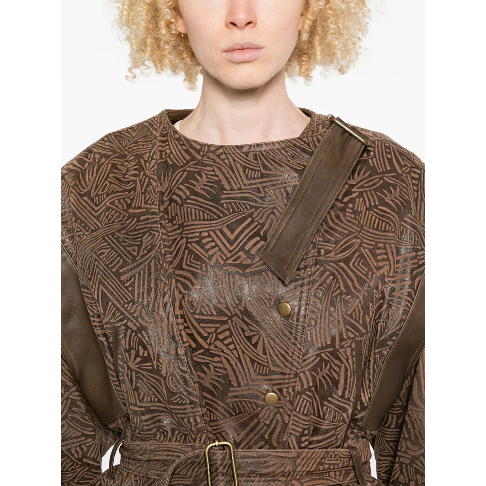 Isabel Marant Brown Jackets - Cropped Jackets Women - Image 2