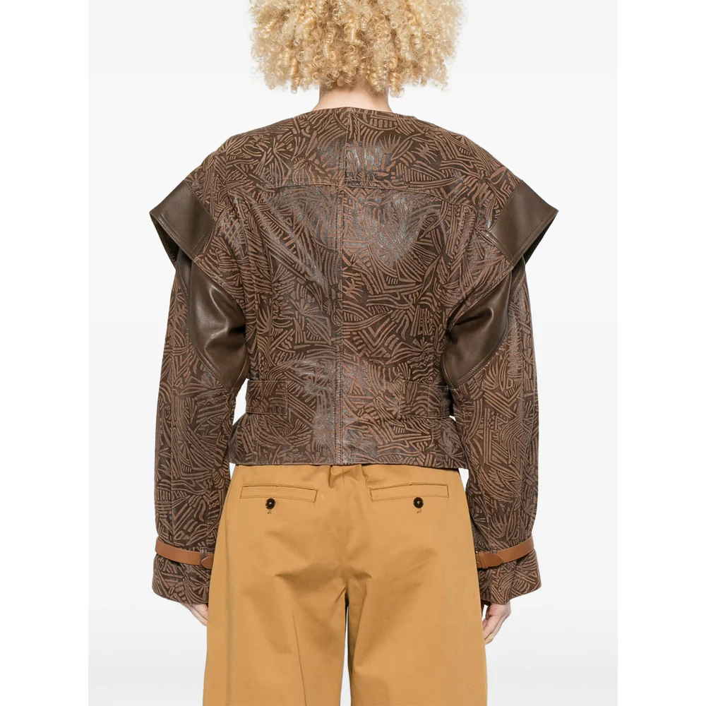 Isabel Marant Brown Jackets - Cropped Jackets Women - Image 5