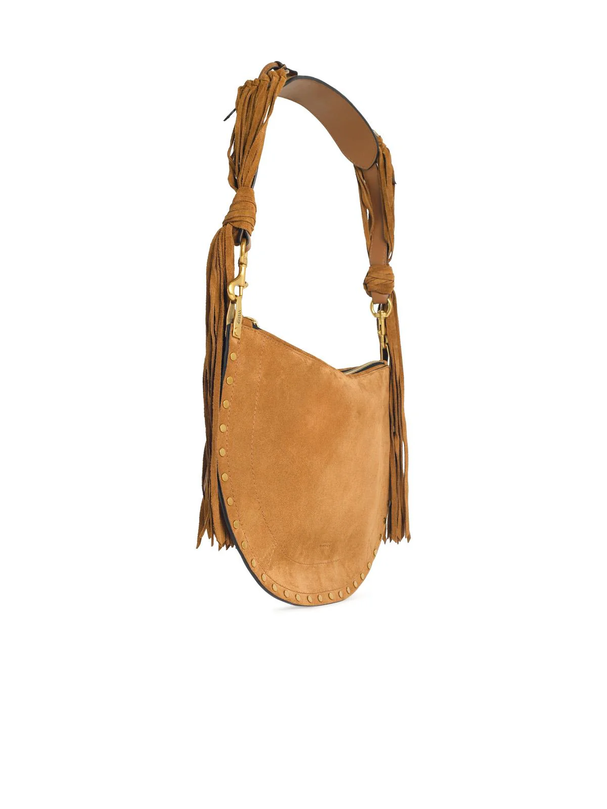 Isabel Marant Oskan Soft' Suede Cognac Bag Women - Image 2