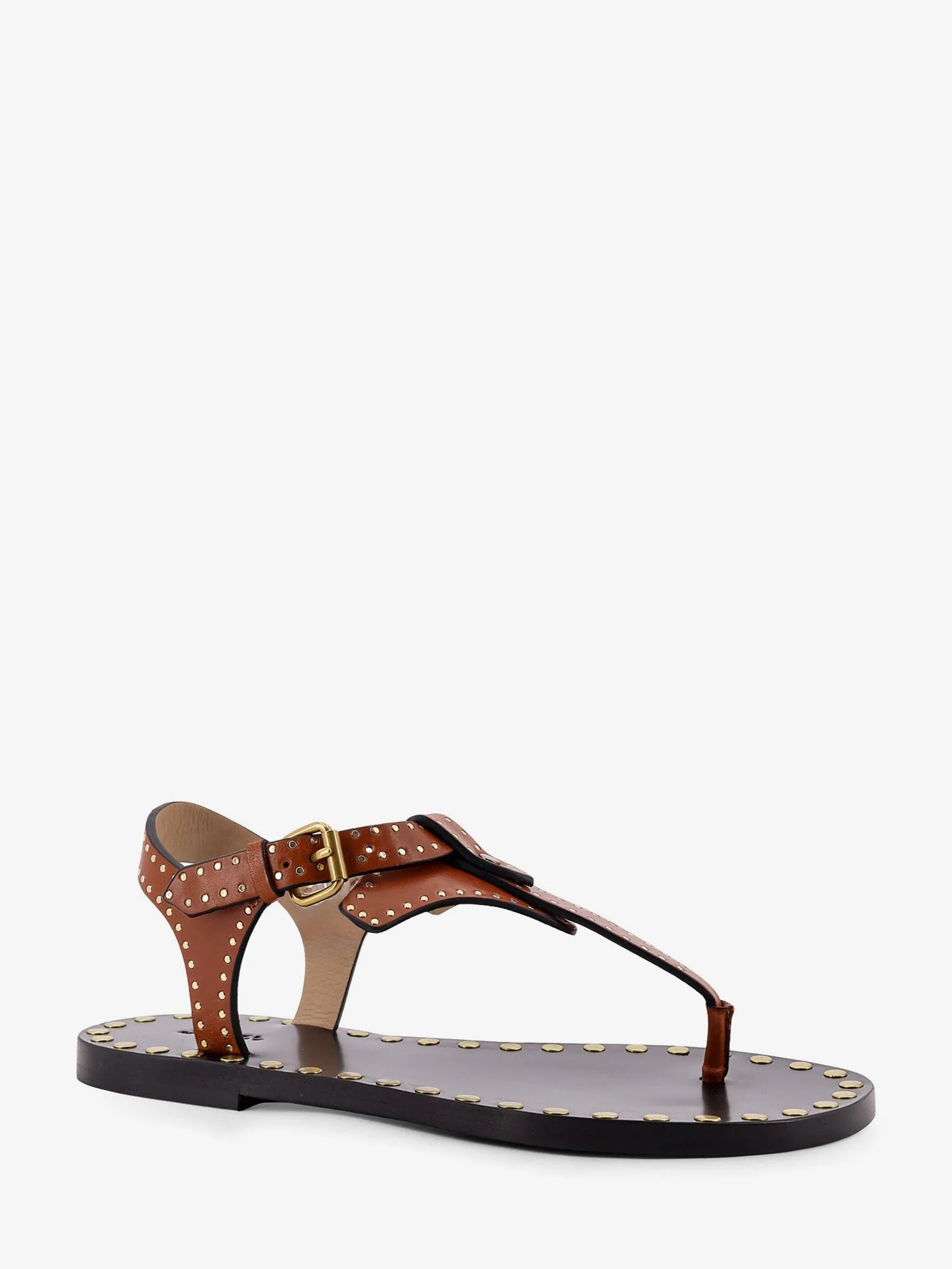 Isabel Marant Women Joonya Flat Leather Sandals - Image 2