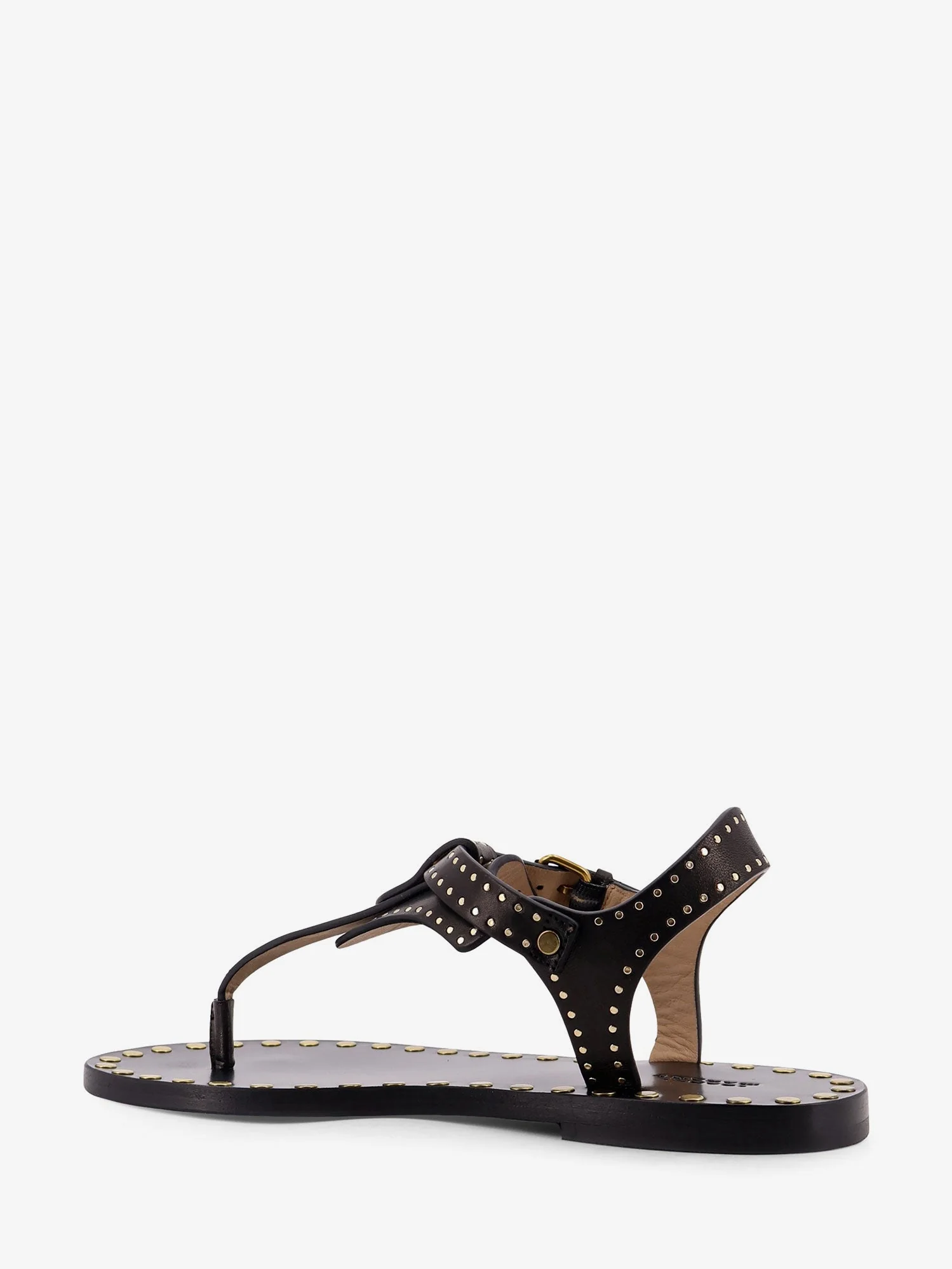 Isabel Marant Women Joonya Low Leather Sandals - Image 3