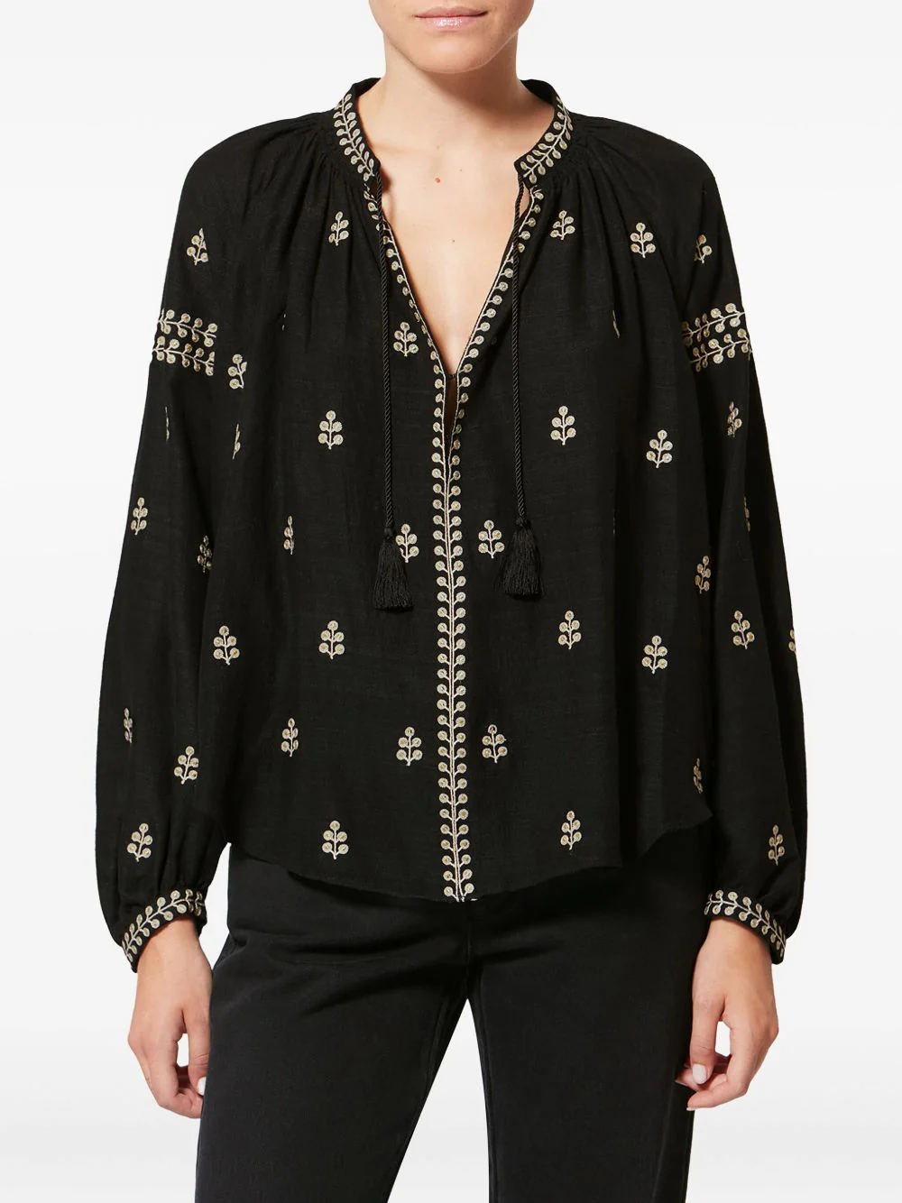 Isabel Marant Women Rodis Silk Blouse - Image 4