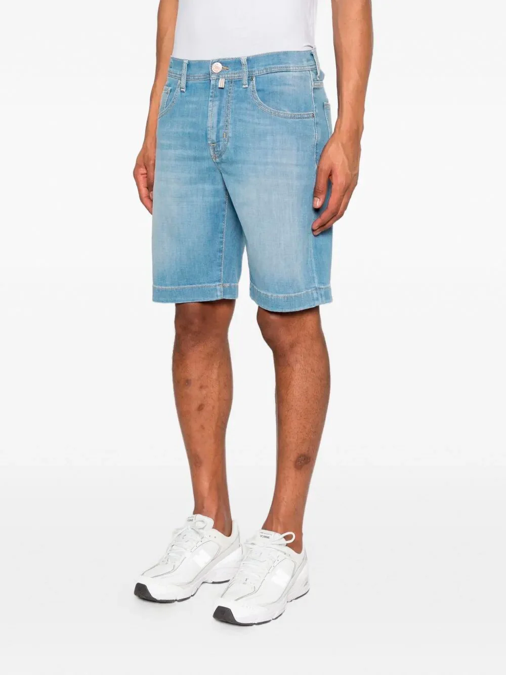 Jacob Cohen Men `Nicolas` Slim Fit 5-Pocket Bermuda - Image 4